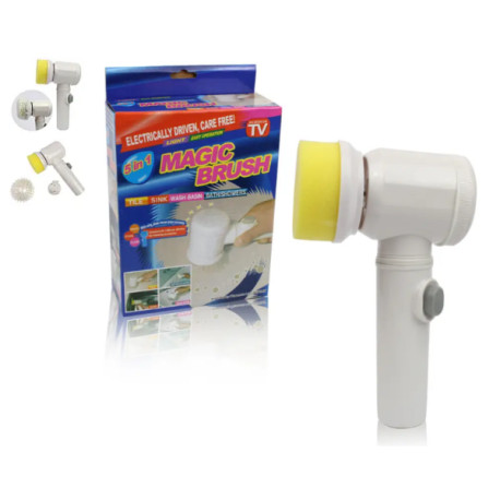 Электрическая щетка для уборки Magic Brush 5в1 4159-12/907-48 (48)(60)