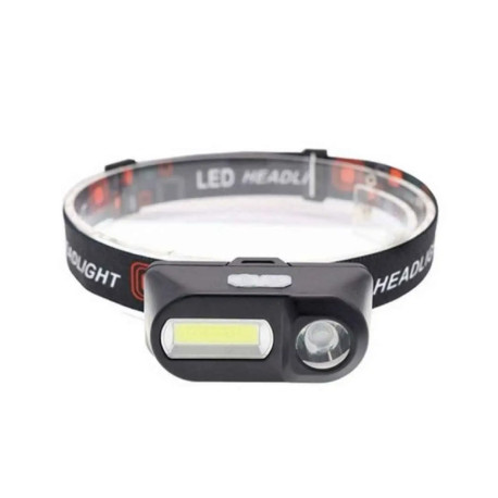 Налобный фонарь Bailong BL-1804 XPE +COB Красный + белый