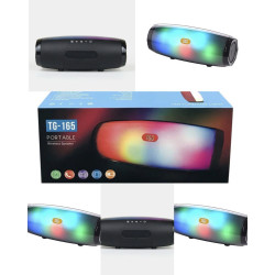 Портативна Чорний Bluetooth колонка SPS TG-165 (165TGKLNKC2) CLS55