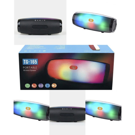 Портативна Чорний Bluetooth колонка SPS TG-165 (165TGKLNKC2) CLS55
