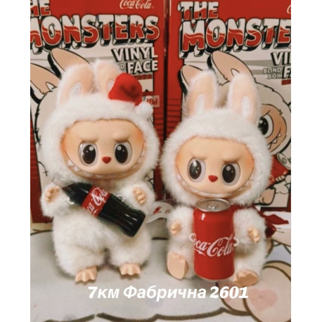 Оптом Labubu Coca Cola в пакете и в коробке