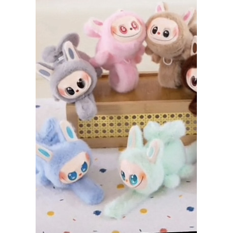 Оптом Іграшка браслет на руку Labubu з крутиться хвостиком 17cm