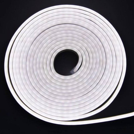 Неонова стрічка LED NEON Біла 5M, світлодіодний гнучкий неон для дому працює від USB