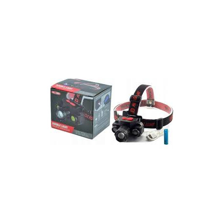 Ліхтарик налобний X-Balong KX-1805, 3 режима, Zoom, Батарейка 18650 (В Комплекті) Usb