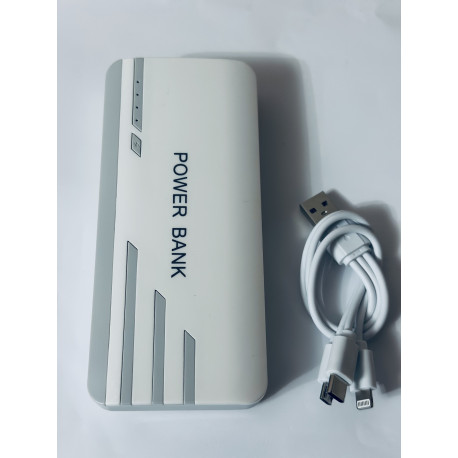 Power Bank Sinuo + фонарик + 3 кабеля в 1 USB Повербанк (26.800 mAh