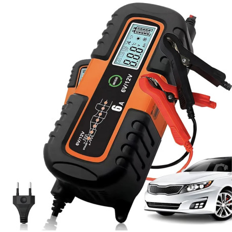 Автоматическое зарядное устройство для аккумуляторов Smart Charger, 6В/12В 6A