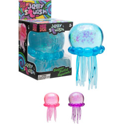 Оптом Антистресс Медуза NeeDoh Jelly Squish Glow 10см