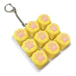 Оптом Ламки Кейкап Кликер Watermelon Keycap светящийся Clicker Брелок Антистресс 9 Кнопок