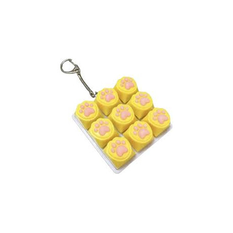 Оптом Ламки Кейкап Кликер Watermelon Keycap светящийся Clicker Брелок Антистресс 9 Кнопок