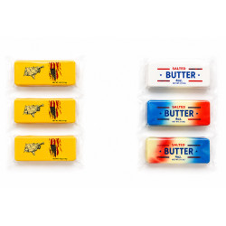 Оптом Сквиш-антистресс Масло Butter Squishy 14см
