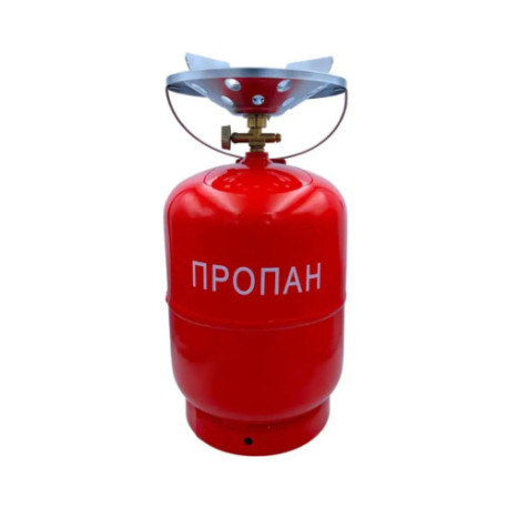 Балон газовий побутовий 12 л з пальником