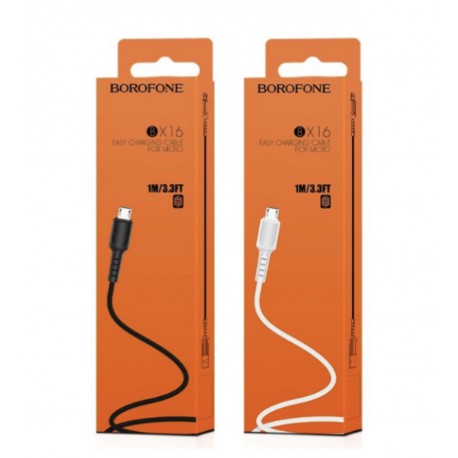 Кабель Micro BOROFONE BX16 (Распакованный)