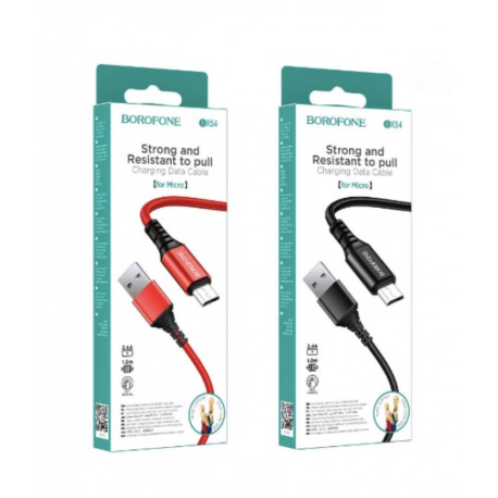 Кабель Micro BOROFONE BX54 Ultra Bright Charging Data Cable For Micro
