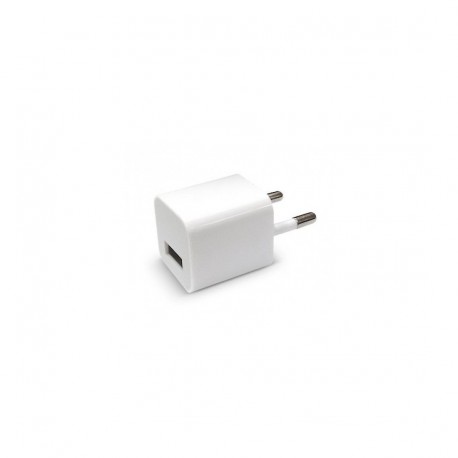 USB Адаптер - зарядка White 220V 1А кубик, блок питания