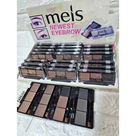 Тени для бровей Mels Newest Eyebrow 4 номера