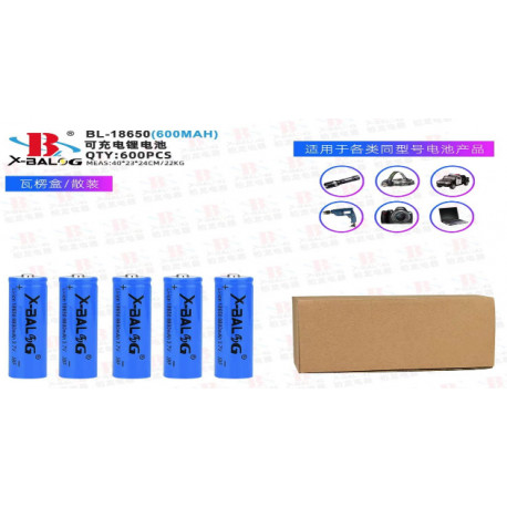 Аккумулятор X-BAIL LI-ON 18650мАч-1 (8800mah/3.7V) Синий (Заказ от упаковки100шт) (600шт)