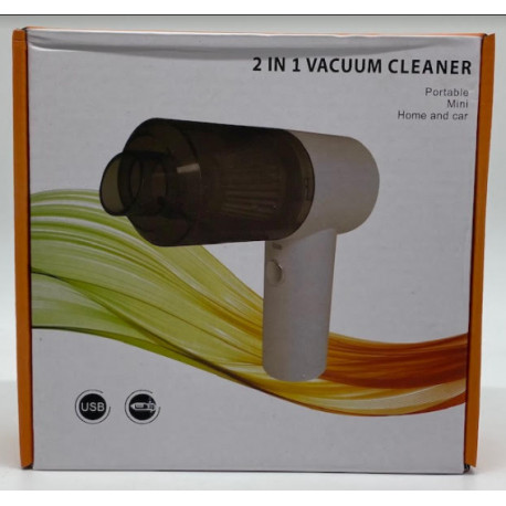 Пылесос для авто Car Vacum Cleaner 2in1 (Portable Mini Home and Car) / ART-0471 (100шт)