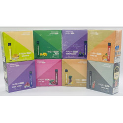 Электронный мини кальян (одноразовый) Maskking HighPro (1200MaH 1200затяжек) (заказ от 10шт) (400шт)