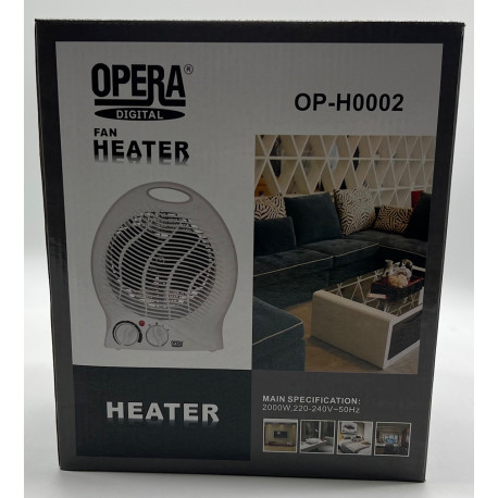Дуйка / Тепловентилятор Fan Heater H0002 (2000Вт 220/50Hz) (8шт)