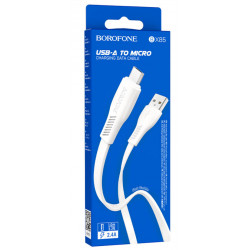 Кабель Micro BOROFONE BX85 (Белый) (360шт)