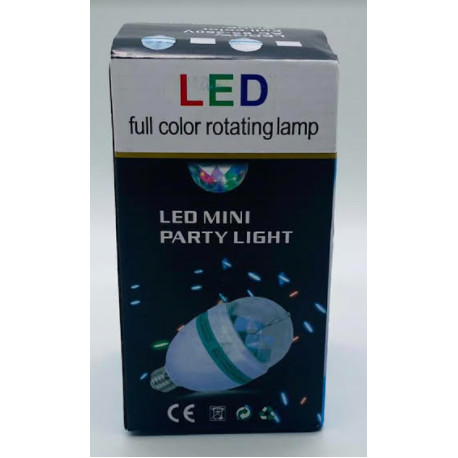 Диско лампа LED lamp с патроном Disco Bulb / ART-0318 (Новогодний свет) (50шт)