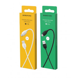 Кабель Micro BOROFONE BX19 Benefit Charging Data Cable for Micro (черный 2.4A) (648шт)
