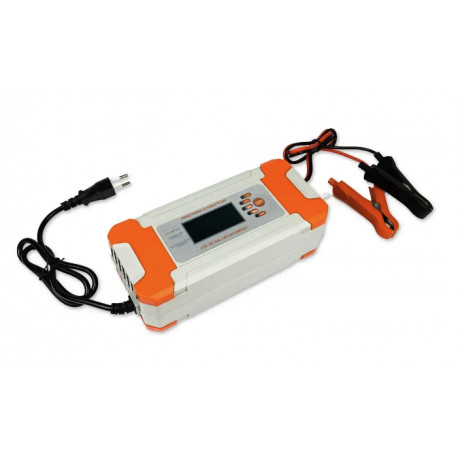 Зарядное устройство для аккумулятора с дисплеем Smart Pulse Charger 10,0Ач/12В-24В / ART5036 (50шт)