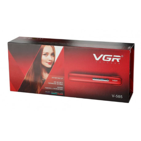 Выпрямитель Перезаряжаемый Hair Straightener VGR V-585 (40шт)