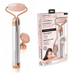 Электрический ролик массажер для лица Flawless Facial Roller Massager / ART-0273 (120шт)