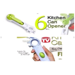 Универсальная многофункциональная открывалка Kitchen CanDo 6в1 / ART-0135 (200шт)