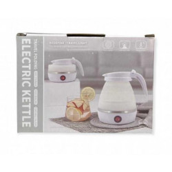 Складной электрический силиконовый дорожный чайник 750 мл Silicone Folding Kettle / ART-5012 (30шт)