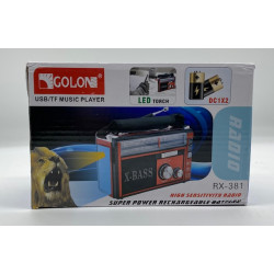 Радио GOLON RX-381 LED (36шт)