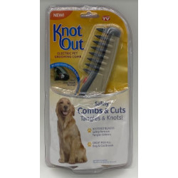 Электрическая расческа для вычесывания собак и кошек KNOT OUT / ART-0487 (100шт)