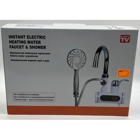 Водонагреватель с душем Instant electric heating Faucet FT002 боковое подключение (3000Вт) (20шт)