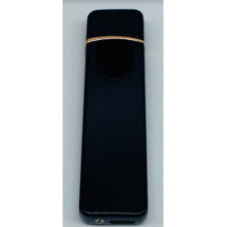 Зажигалка USB Lighter (Черный) / ART-0485-3 (заказ от 10шт) (200шт)