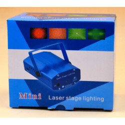 Лазерный проектор Диско Lazer YL-6H (6в1) (узор) / ART -0325 (Новогодний свет) (30шт)