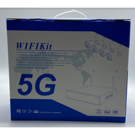 Камера видеонаблюдения DVR JT-8906ZL3-4 (Беспроводная/5G/IP) (6шт)