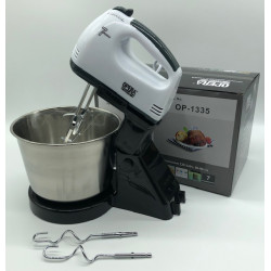 Ручной миксер с чашей OPERA Hand mixer OP-1335 (200Вт) (12шт)