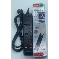 Сетевой удлинитель Anti-Static BKL-01 Power Socket (3-разъема / 4-USB / 3.4A) (100шт)